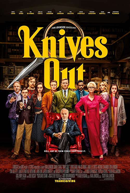 دانلود فیلم Knives Out 2019 ( چاقوکشی ۲۰۱۹ ) با زیرنویس فارسی چسبیده