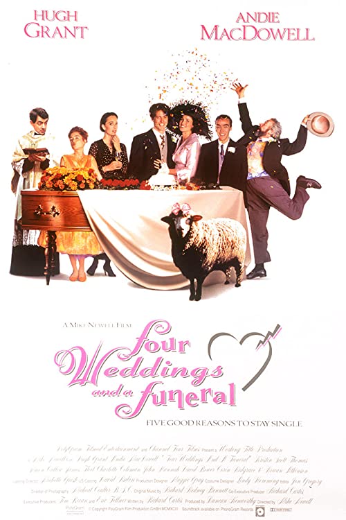 دانلود فیلم Four Weddings and a Funeral 1994 ( چهار عروسی و یک عزا ۱۹۹۴ ) با زیرنویس فارسی چسبیده