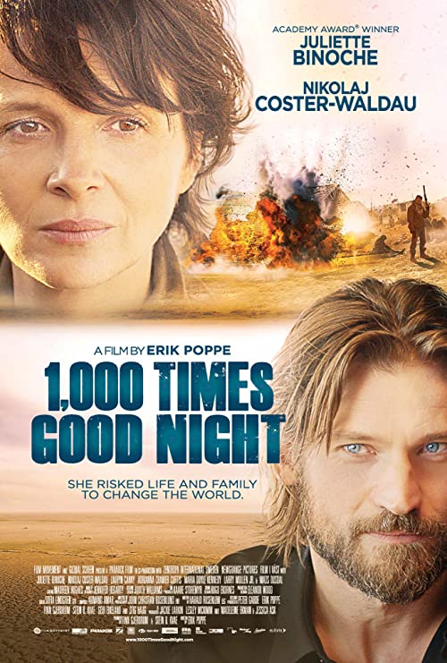 دانلود فیلم ۱,۰۰۰ Times Good Night 2013 ( 1000 بار شب بخیر ) با زیرنویس فارسی چسبیده