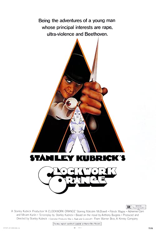 دانلود فیلم A Clockwork Orange 1971 ( پرتقال کوکی ۱۹۷۱ ) با زیرنویس فارسی چسبیده