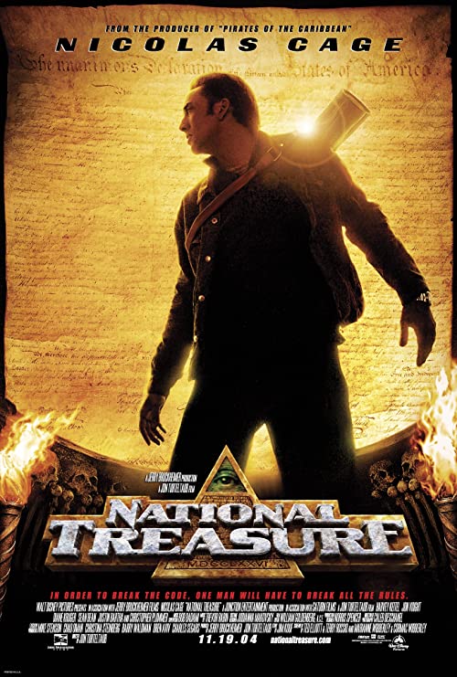 دانلود فیلم National Treasure 2004 ( گنجینه ملی ۲۰۰۴ ) با زیرنویس فارسی چسبیده
