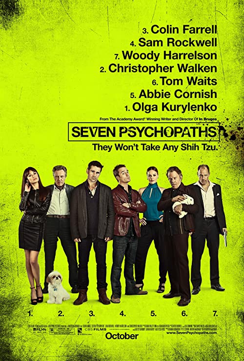 دانلود فیلم Seven Psychopaths 2012 ( هفت روانی ۲۰۱۲ ) با زیرنویس فارسی چسبیده