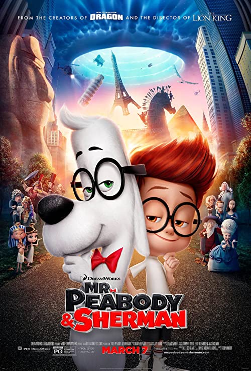 دانلود انیمیشن Mr. Peabody & Sherman 2014 ( آقای پی بادی و شرمن ) با زیرنویس فارسی چسبیده