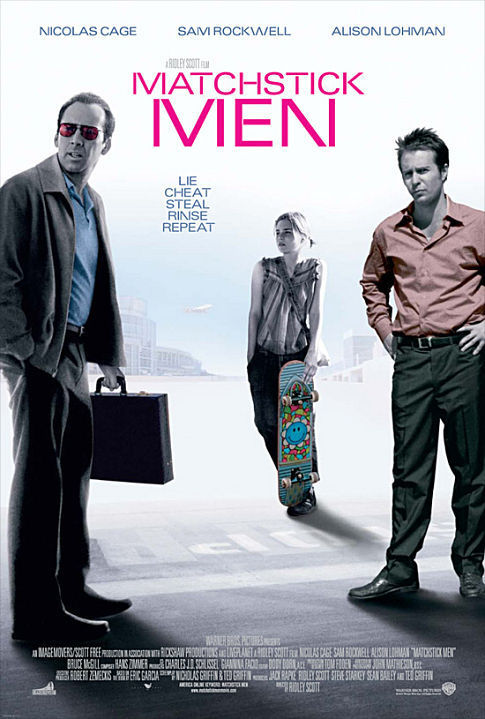 دانلود فیلم Matchstick Men 2003 ( مردان چوب کبریتی ۲۰۰۳ ) با زیرنویس فارسی چسبیده