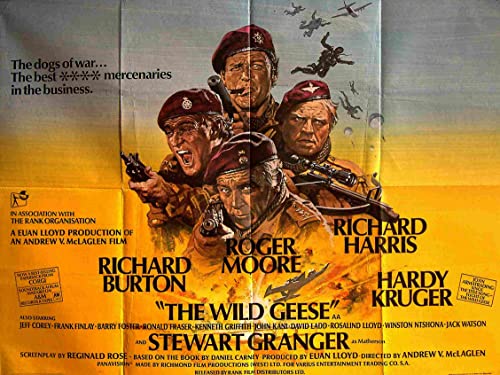 دانلود فیلم The Wild Geese 1978 ( غازهای وحشی ۱۹۷۸ ) با زیرنویس فارسی چسبیده