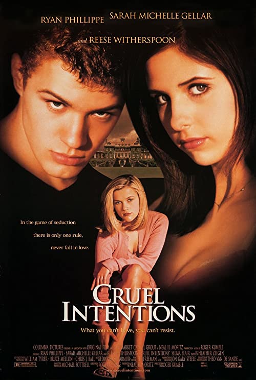 دانلود فیلم Cruel Intentions 1999 ( مقاصد بی‌رحمانه ۱۹۹۹ ) با زیرنویس فارسی چسبیده