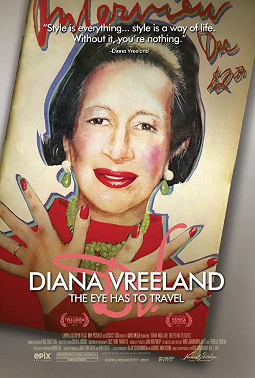 دانلود مستند Diana Vreeland: The Eye Has to Travel 2011 ( دیانا ورلند: چشم باید سفر کند ۲۰۱۱ )