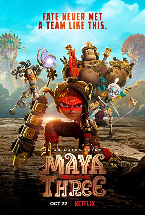 دانلود سریال Maya and the Three مایا و سه مبارز با زیرنویس فارسی چسبیده