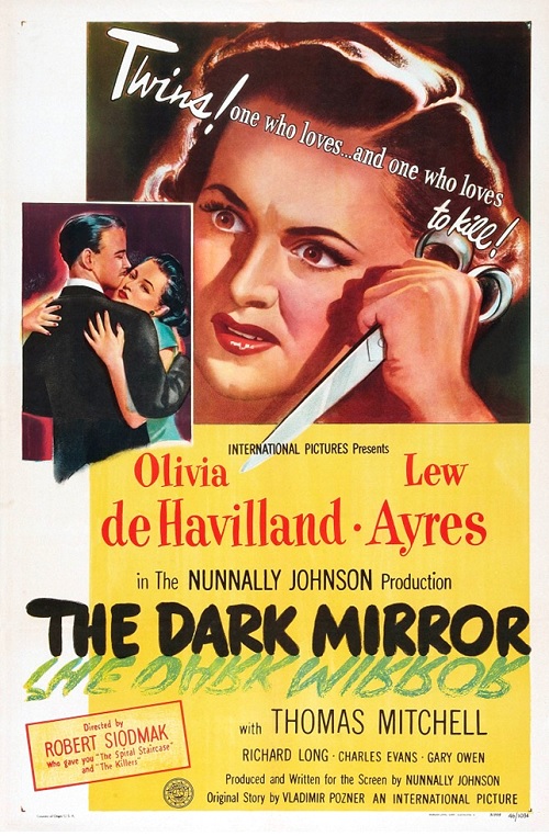دانلود فیلم The Dark Mirror 1946 ( آینه تاریک ۱۹۴۶ ) با زیرنویس فارسی چسبیده