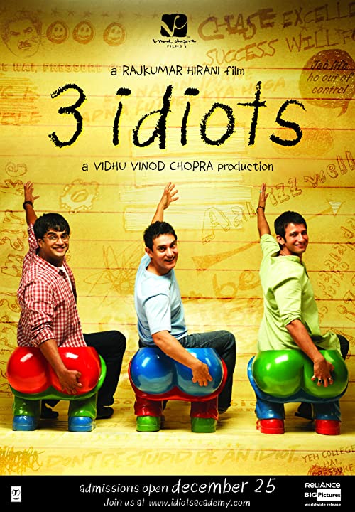 دانلود فیلم ۳ Idiots 2009 ( سه احمق ۲۰۰۹ ) با زیرنویس فارسی چسبیده