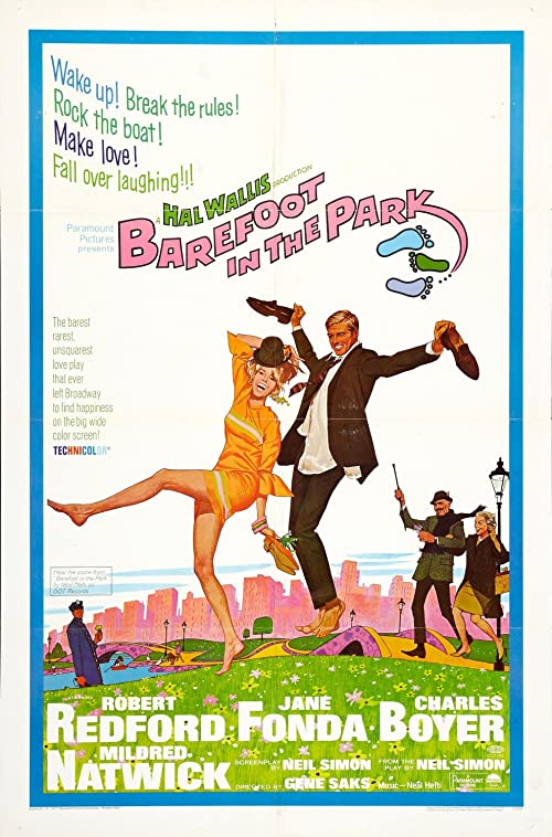 دانلود فیلم Barefoot in the Park 1967 ( پابرهنه در پارک ۱۹۶۷ ) با زیرنویس فارسی چسبیده
