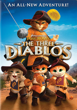 دانلود انیمیشن Puss in Boots: The Three Diablos 2012 (گربه چکمه پوش: سه دیابلو ۲۰۱۲) با زیرنویس فارسی چسبیده