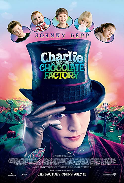 دانلود فیلم Charlie and the Chocolate Factory 2005 ( چارلی و کارخانه شکلات سازی ۲۰۰۵ ) با زیرنویس فارسی چسبیده