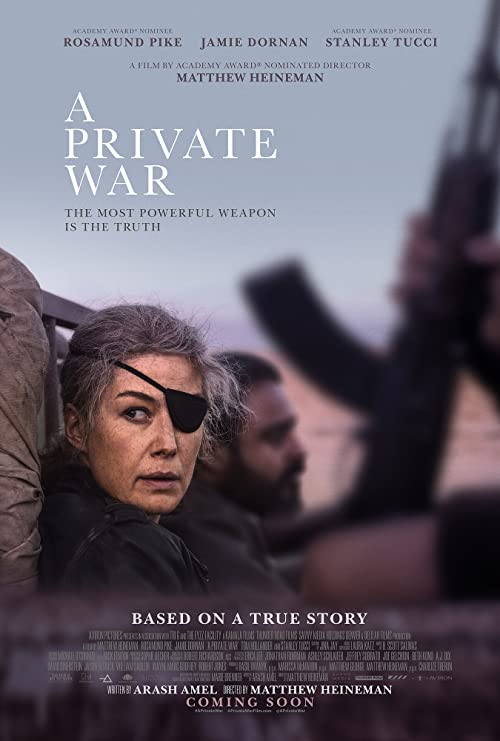 دانلود فیلم A Private War 2018 ( یک جنگ خصوصی ۲۰۱۸ ) با زیرنویس فارسی چسبیده