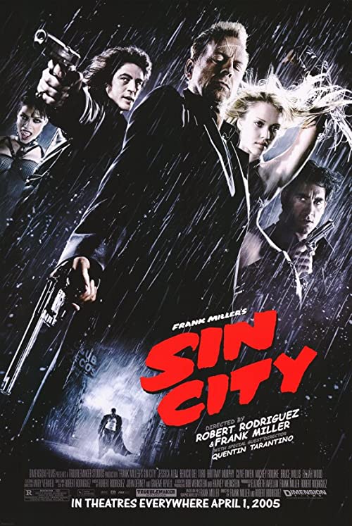 دانلود فیلم Sin City 2005 ( شهر گناه ۲۰۰۵ ) با زیرنویس فارسی چسبیده