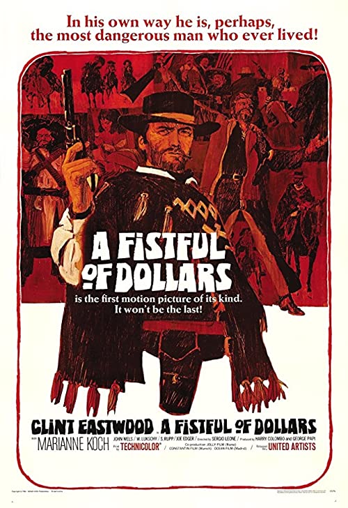 دانلود فیلم A Fistful of Dollars 1964 ( به خاطر یک مشت دلار ۱۹۶۴ ) با زیرنویس فارسی چسبیده