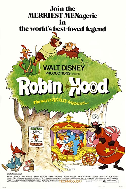 دانلود انیمیشن Robin Hood 1973 ( رابین هود ) با زیرنویس فارسی چسبیده