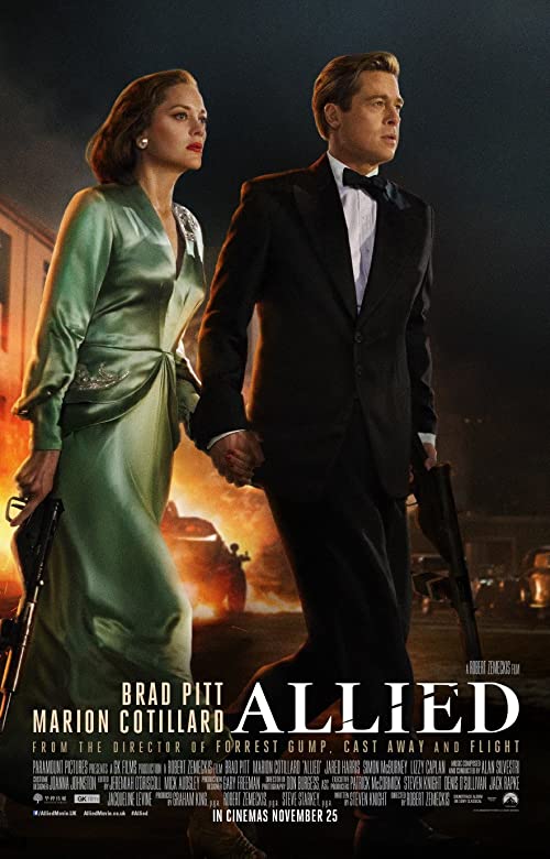 دانلود فیلم Allied 2016 ( متفقین ۲۰۱۶ ) با زیرنویس فارسی چسبیده