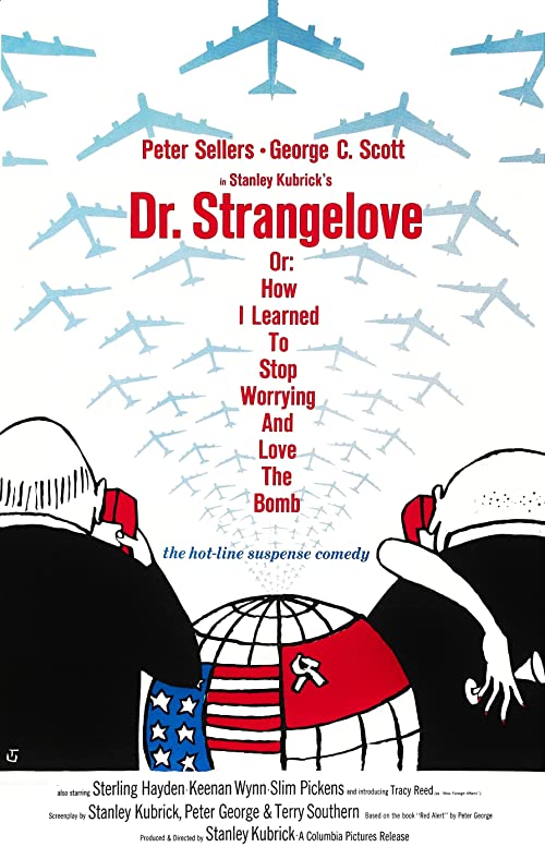 دانلود فیلم Dr. Strangelove or: How I Learned to Stop Worrying and Love the Bomb 1964 ( دکتر استرنجلاو یا: چگونه یاد گرفتم دست از هراس بردارم و به بمب عشق بورزم ۱۹۶۴ ) با زیرنویس فارسی چسبیده
