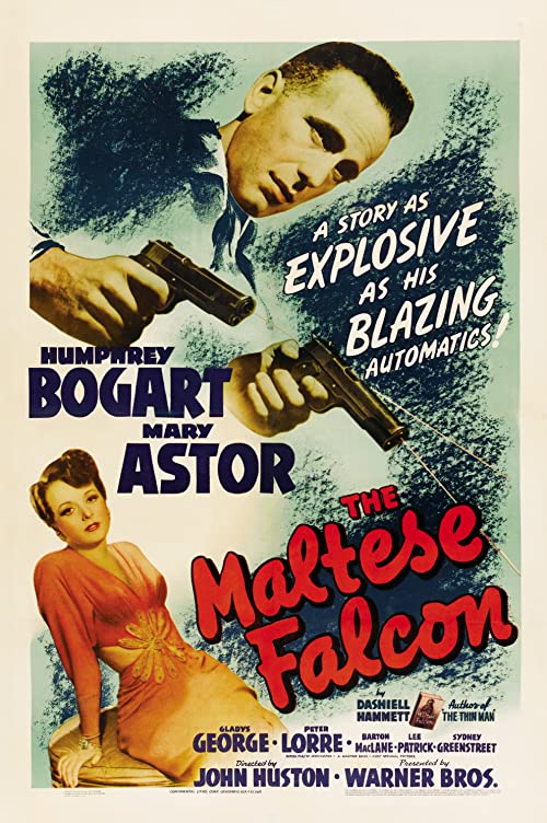 دانلود فیلم The Maltese Falcon 1941 ( شاهین مالت ۱۹۴۱ ) با زیرنویس فارسی چسبیده
