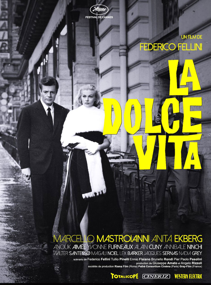 دانلود فیلم La Dolce Vita 1960 ( زندگی شیرین ۱۹۶۰ ) با زیرنویس فارسی چسبیده
