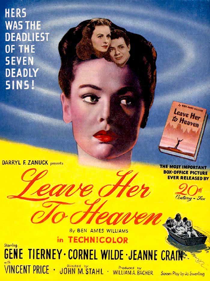 دانلود فیلم Leave Her to Heaven 1945 ( به خدا واگذارش کن ۱۹۴۵ ) با زیرنویس فارسی چسبیده