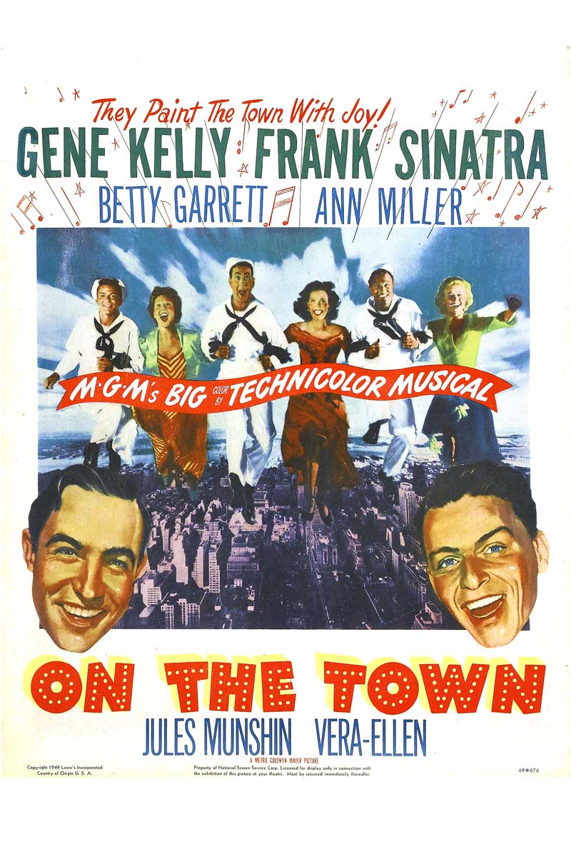 دانلود فیلم On the Town 1949 ( در جستجوی تفریحات شهری ۱۹۴۹ ) با زیرنویس فارسی چسبیده