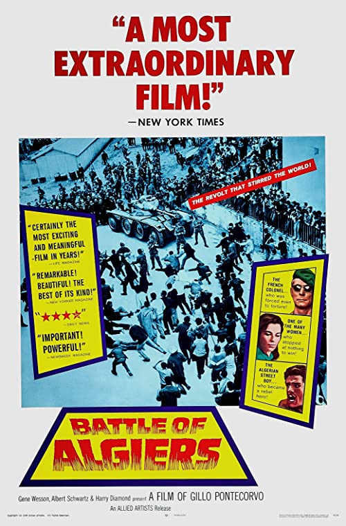 دانلود فیلم The Battle of Algiers 1966 ( نبرد الجزیره ۱۹۶۶ ) با زیرنویس فارسی چسبیده