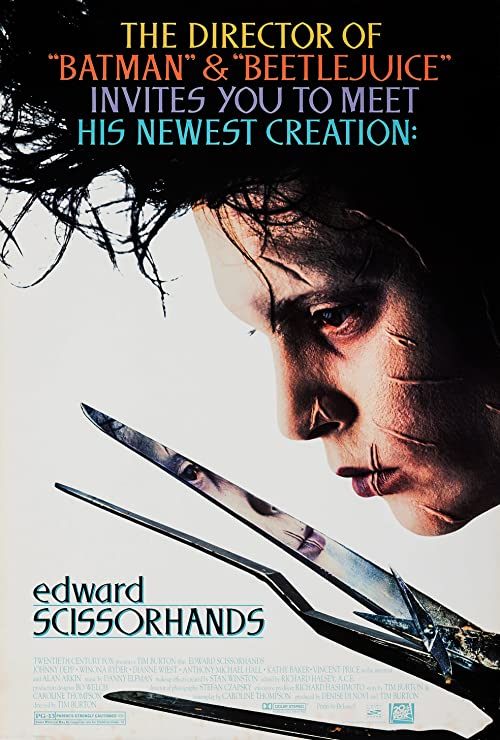 دانلود فیلم Edward Scissorhands 1990 ( ادوارد دست‌قیچی ۱۹۹۰ ) با زیرنویس فارسی چسبیده