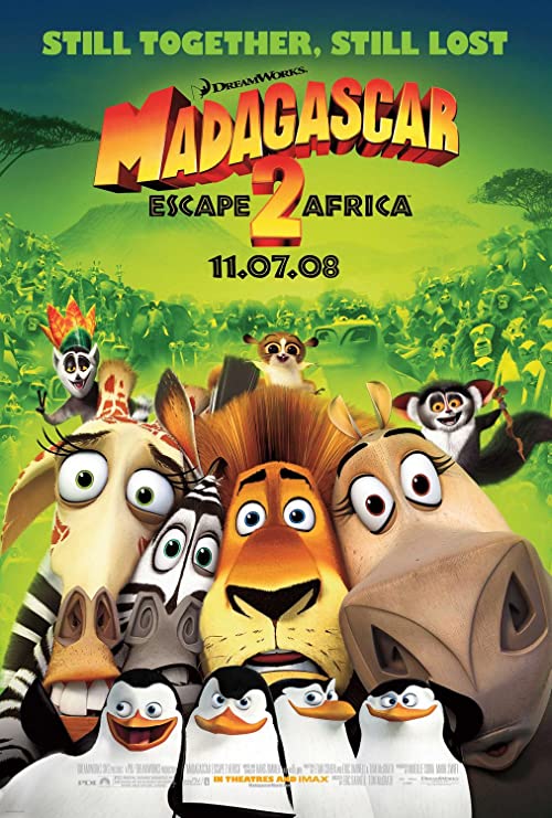 دانلود انیمیشن Madagascar: Escape 2 Africa 2008 ( ماداگاسکار : فرار به آفریقا ۲۰۰۸ ) با زیرنویس فارسی چسبیده