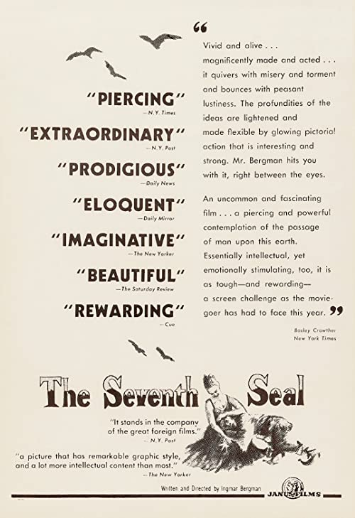 دانلود فیلم The Seventh Seal 1957 ( مهر هفتم ۱۹۵۷ ) با زیرنویس فارسی چسبیده