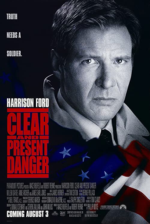 دانلود فیلم Clear and Present Danger 1994 ( تهدید فوری و آشکار ۱۹۹۴ ) با زیرنویس فارسی چسبیده