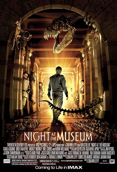 دانلود فیلم Night at the Museum 2006 (شبی در موزه) با زیرنویس فارسی چسبیده