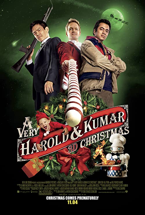 دانلود فیلم A Very Harold & Kumar Christmas 2011 (کریسمس استثنایی هارولد و کومار) با زیرنویس فارسی چسبیده