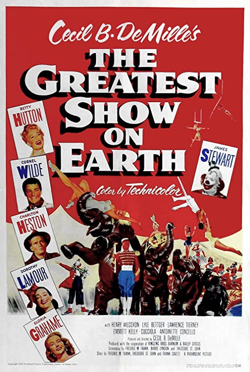 دانلود فیلم The Greatest Show on Earth 1952 ( بزرگترین نمایش روی زمین ۱۹۵۲ ) با لینک مستقیم