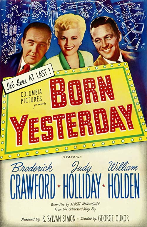 دانلود فیلم Born Yesterday 1950 ( دیروز متولد شد ۱۹۵۰ ) با لینک مستقیم