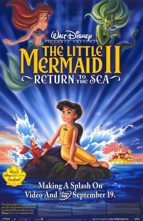دانلود انیمه The Little Mermaid 2: Return to the Sea 2000 (پری دریایی کوچولو ۲: بازگشت به دریا) با زیرنویس فارسی چسبیده