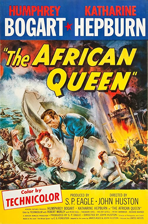 دانلود فیلم The African Queen 1951 ( ملکه آفریقایی ۱۹۵۱ ) با زیرنویس فارسی چسبیده
