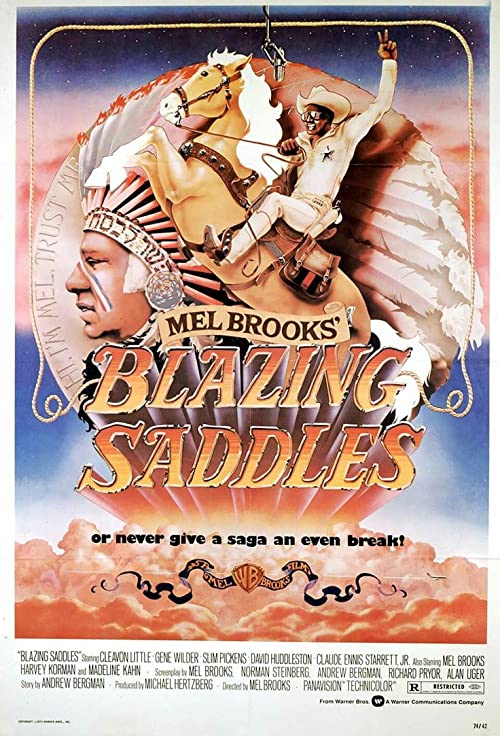 دانلود فیلم Blazing Saddles 1974 ( زین های شعله ور ۱۹۷۴ ) با زیرنویس فارسی چسبیده