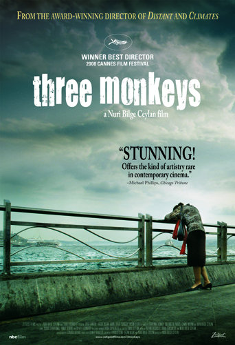 دانلود فیلم Three Monkeys 2008 ( سه میمون ۲۰۰۸ ) با زیرنویس فارسی چسبیده