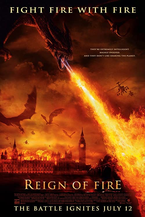دانلود فیلم Reign of Fire 2002 ( قلمرو آتش ۲۰۰۲ ) با زیرنویس فارسی چسبیده