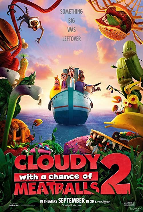دانلود انیمیشن Cloudy with a Chance of Meatballs 2 2013 ( ابری با احتمال بارش کوفته‌قلقلی ۲ ۲۰۱۳ ) با زیرنویس فارسی چسبیده