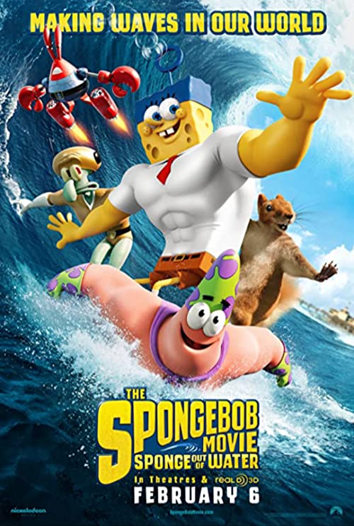 دانلود انیمیشن The SpongeBob Movie: Sponge Out of Water 2015 (باب‌اسفنجی: اسفنج بیرون از آب) با زیرنویس فارسی چسبیده