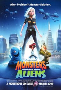 دانلود انیمیشن Monsters vs. Aliens 2009 ( هیولاها علیه بیگانگان ۲۰۰۹ ) با زیرنویس فارسی چسبیده