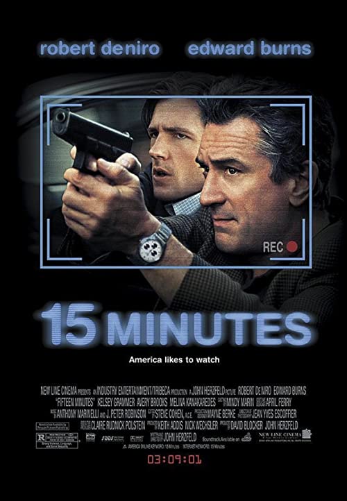 دانلود فیلم ۱۵ Minutes 2001 ( ۱۵ دقیقه ۲۰۰۱ ) با زیرنویس فارسی چسبیده