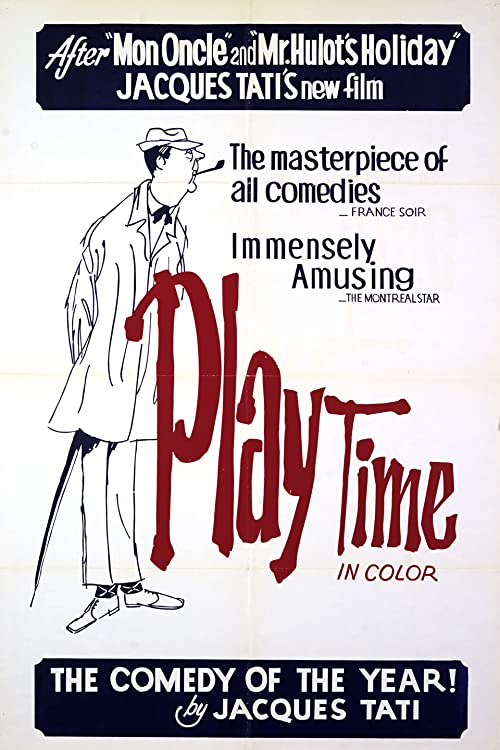 دانلود فیلم Playtime 1967 ( زنگ تفریح ۱۹۶۷ ) با زیرنویس فارسی چسبیده