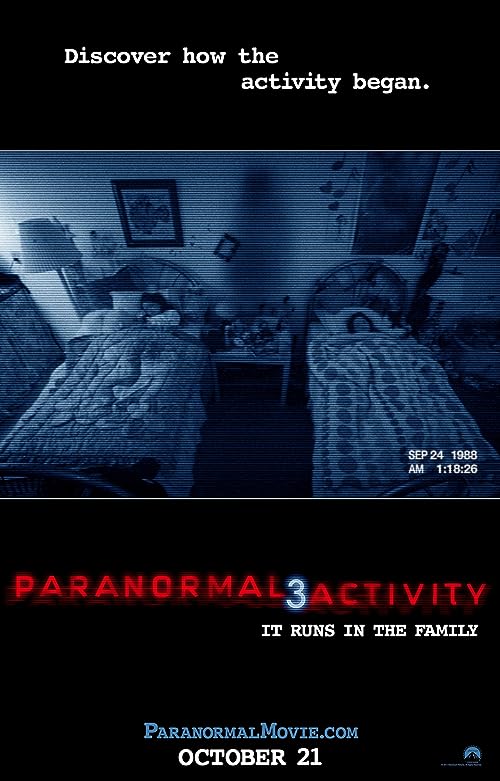 دانلود فیلم Paranormal Activity 3 2011 ( فعالیت فراطبیعی ۳ ۲۰۱۱ ) با زیرنویس فارسی چسبیده
