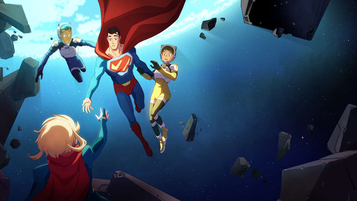 دانلود انیمیشن سریالی My Adventures with Superman ( ماجراهای من با سوپرمن ) با زیرنویس فارسی چسبیده