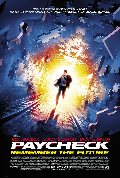 دانلود فیلم Paycheck 2003 ( دستمزد ۲۰۰۳ ) با زیرنویس فارسی چسبیده