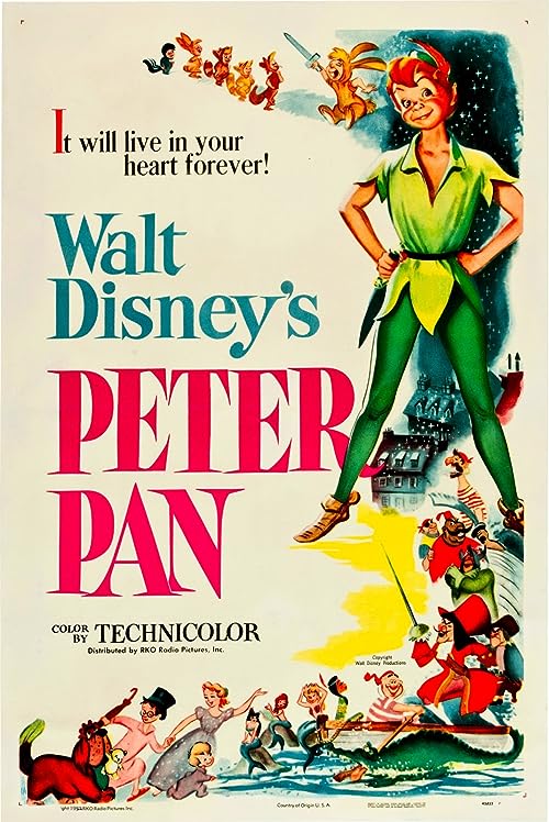 دانلود انیمیشن Peter Pan 1953 ( پیتر پن ۱۹۵۳ ) با زیرنویس فارسی چسبیده